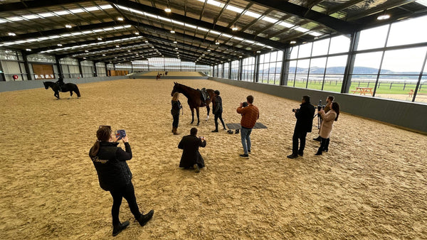 Lights, Camera, Hooves – The filming of an upcoming Scoot Boot case study
